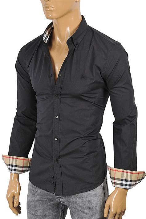 burberry dress shirts mens|burberry shirts for men outlet.